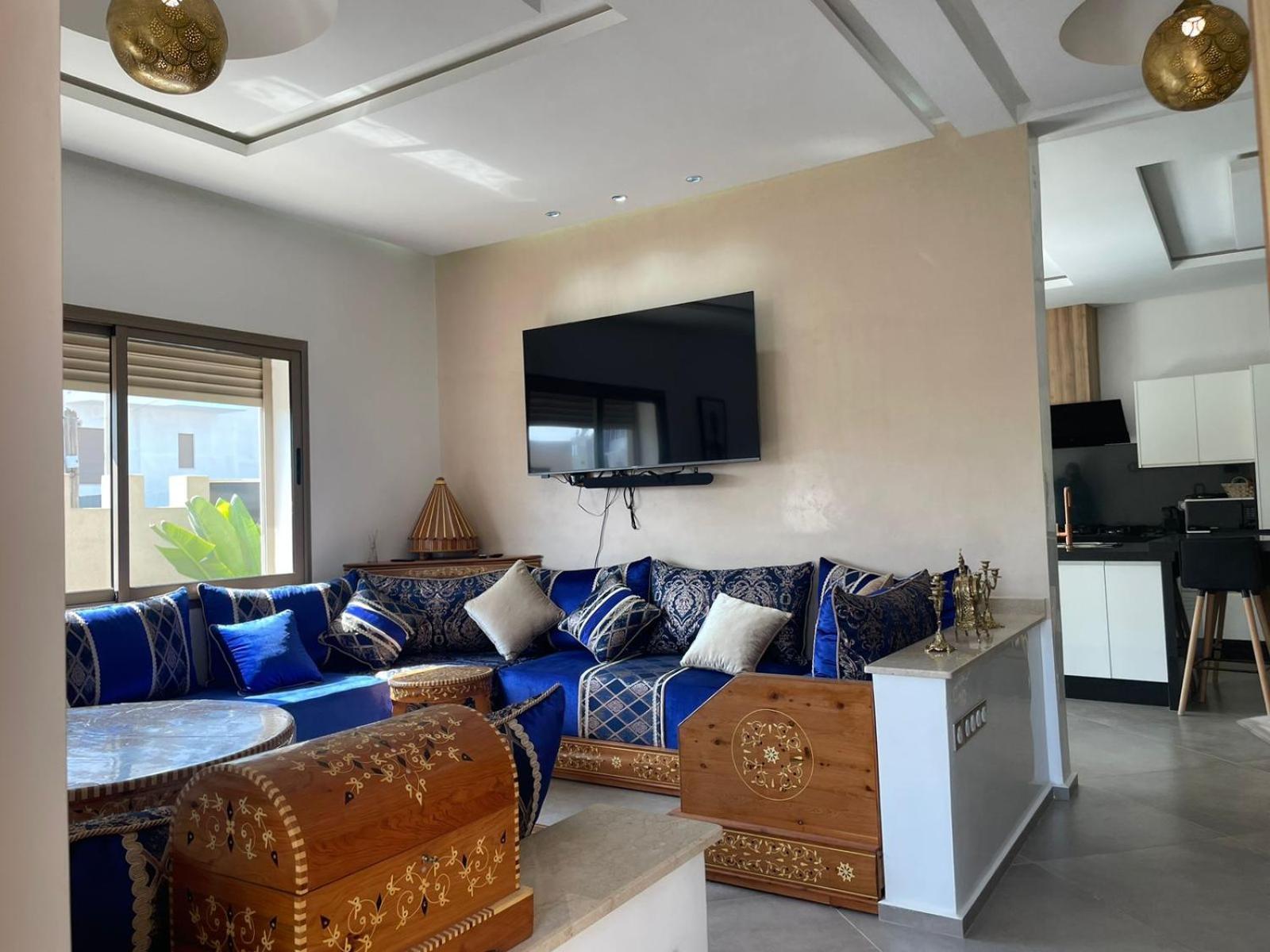 Villa Moderne A 5 Min De La Plage Avec Jardin Et 3 Salons Essaouira Exterior foto