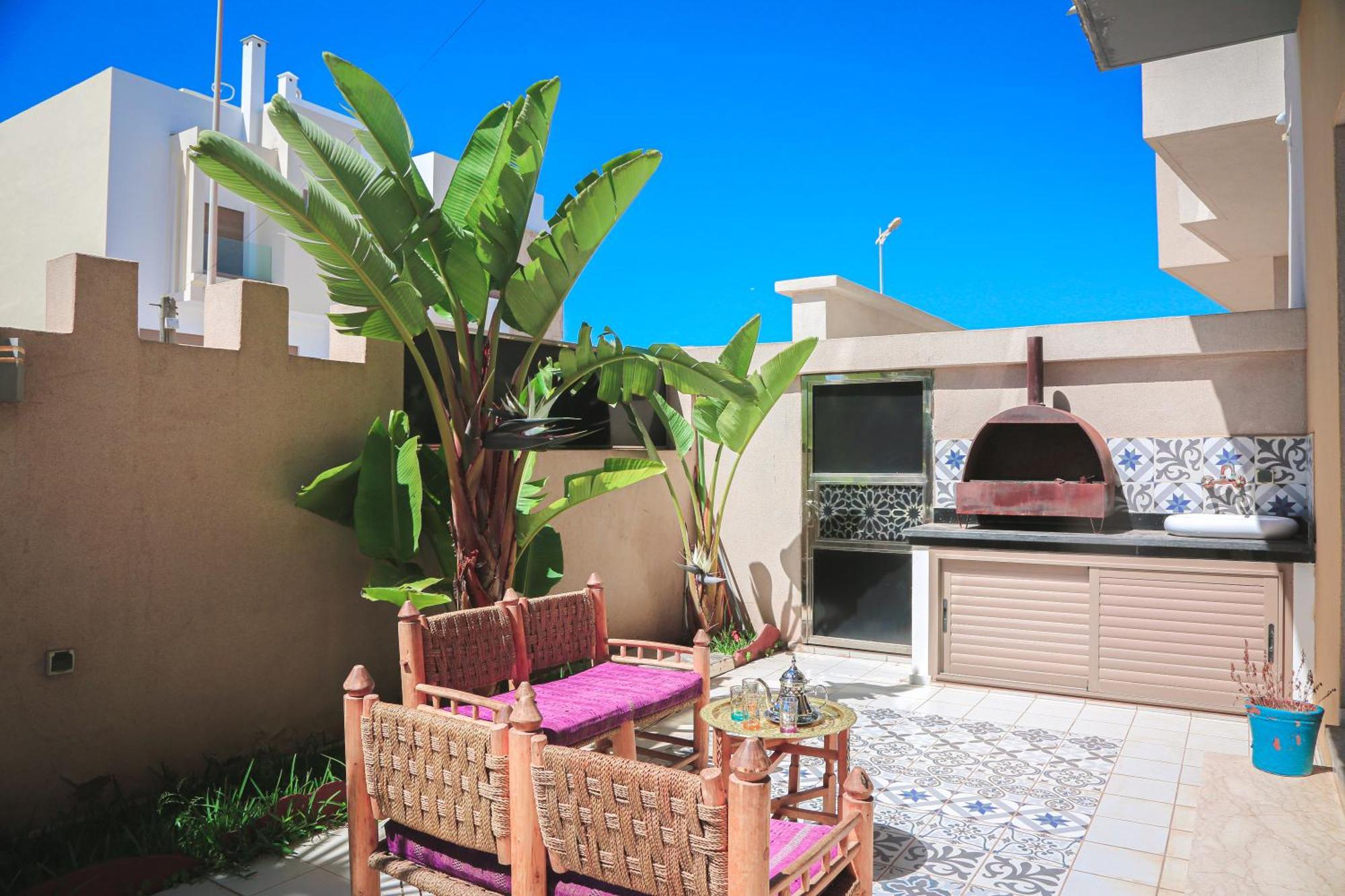 Villa Moderne A 5 Min De La Plage Avec Jardin Et 3 Salons Essaouira Exterior foto